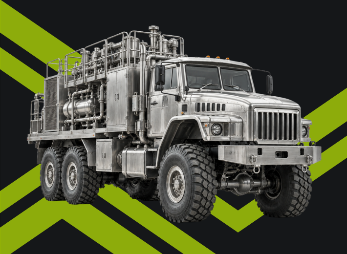 Автоцистерна нефтепромысловая АЦН-12 на шасси УРАЛ 4320-60